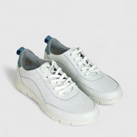 Hotter Ladies Comfort Sneaker Gravity 2 White /Sage HT73