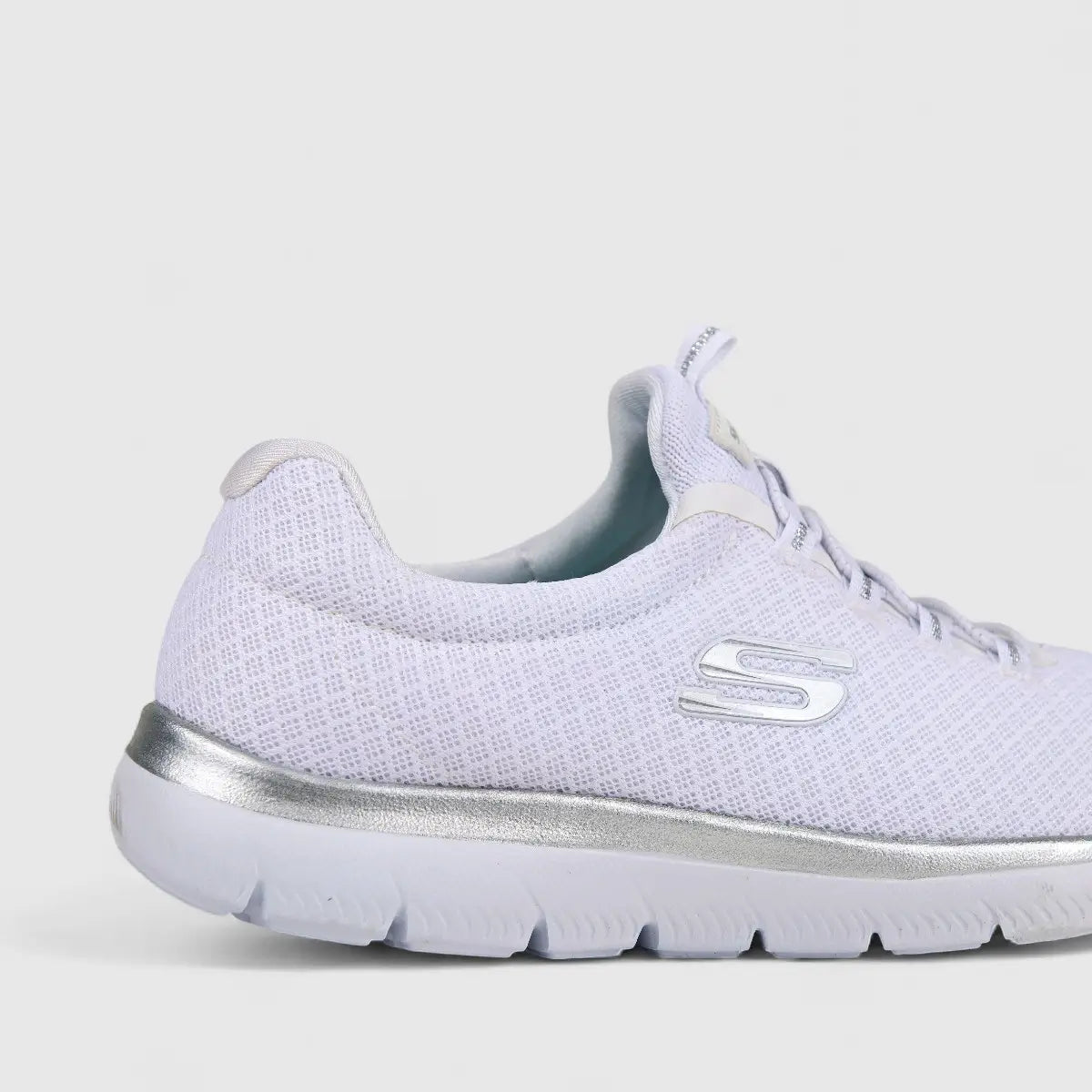 Skechers Ladies Comfort Sneaker Summits12980 White SW59