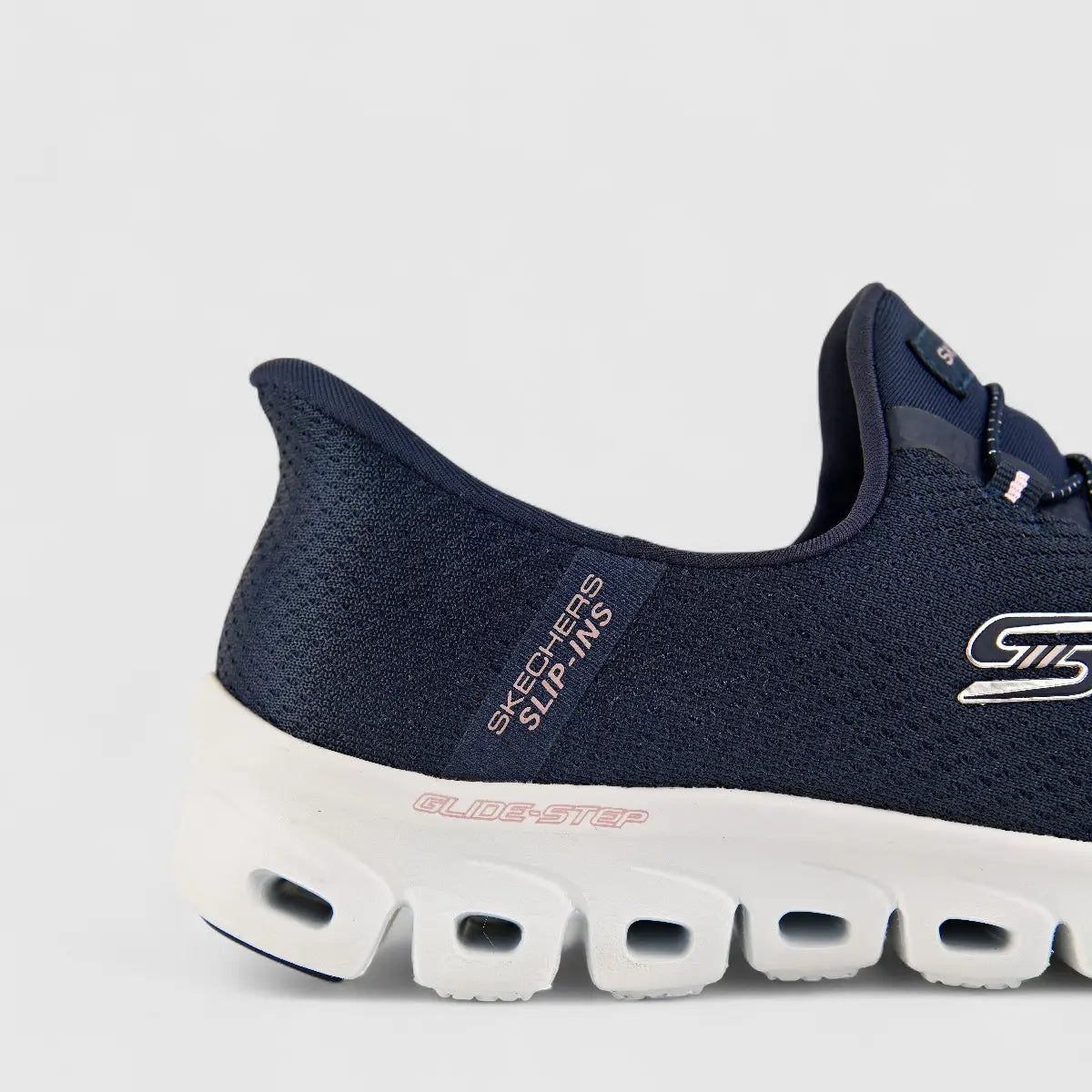 Skechers Ladies Comfort Slip in Sneaker Glide Step 104547 Navy SW72