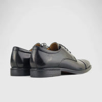 Babucci Men's Leather Lace Up K1834-C17A BAB005 Black