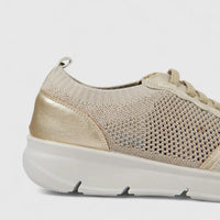 Hush Puppies Soft Style Soft Faunia Ladies Sneaker SSL01601 Light Gold SS345