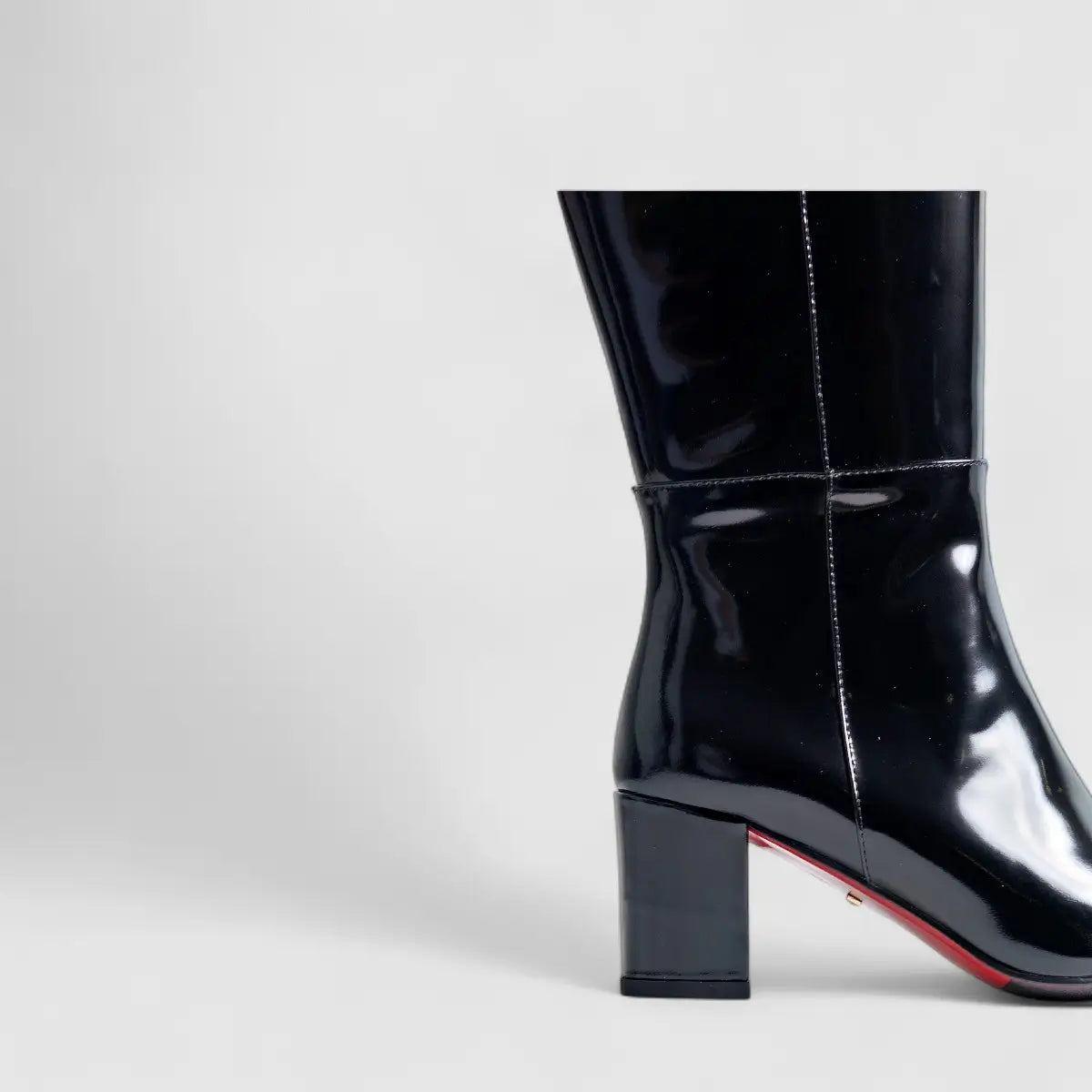 Bulbul Leather Long Boot Black LAR6011