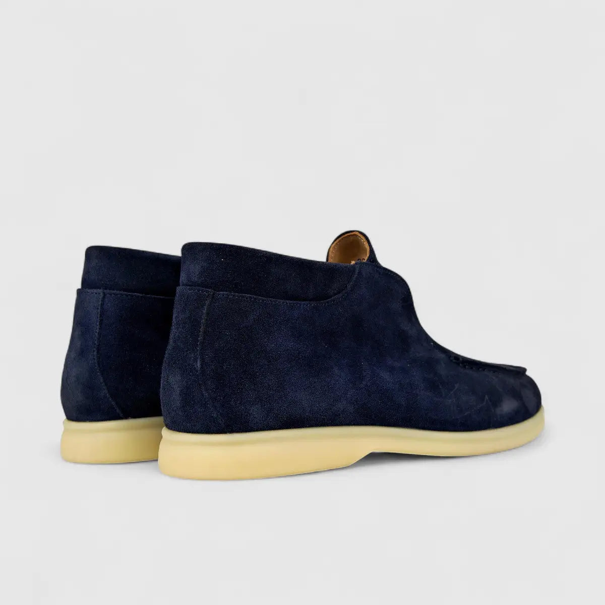 Bulletti Men's Suede Boot W2409048 Navy BK9 Gents Boots | familyshoecentre