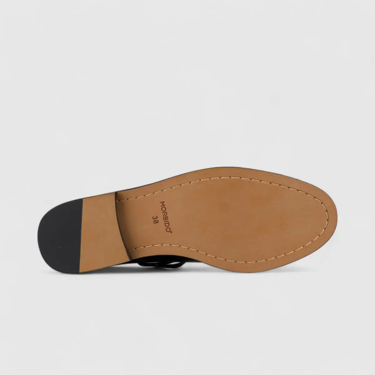 Morbido Leather Oxfords Black NSH500-16 Oxfords | familyshoecentre