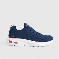 Skechers Ladies Comfort Sneaker Bobs Unity 117432 Navy SW125