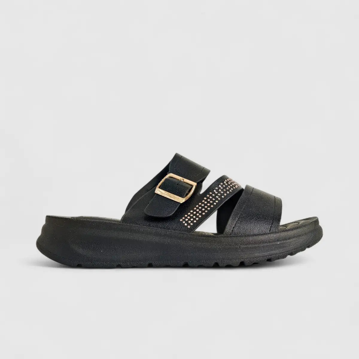 PC Ladies Comfort Sandal PCL10785 Black PC316