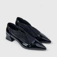 Bulbul Ladies Leather Dress Shoe Black LAR26-4