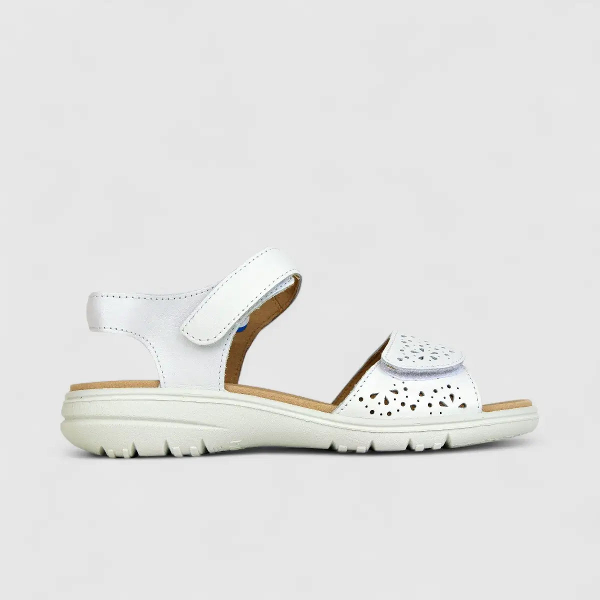 Hotter Ladies Comfort Sandal Leah 2 White HT83