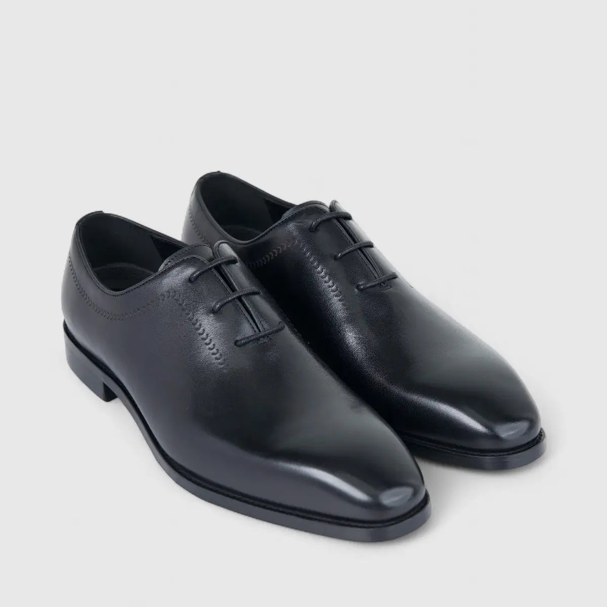 Fabino Men's (UK5 TO UK12) Leather Lace Up M3220155 Black FB8