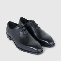 Fabino Men's (UK5 TO UK12) Leather Lace Up M3220155 Black FB8