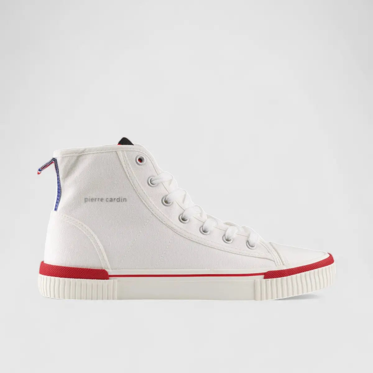 PC Casual Hi Top Sneaker White 00694 Sneakers | familyshoecentre