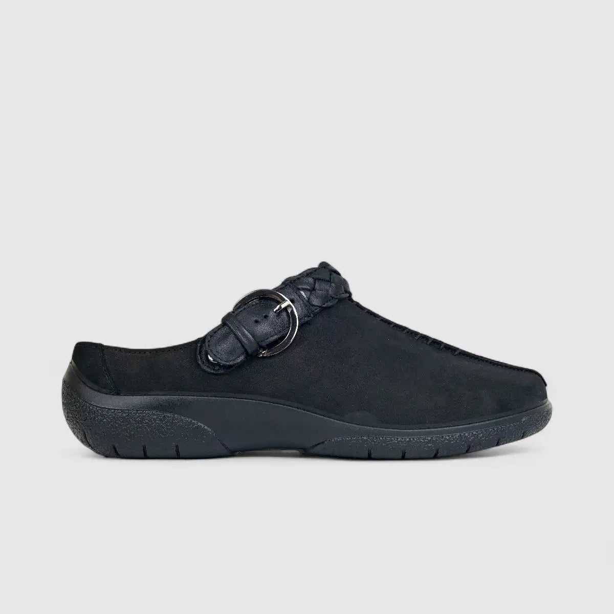 Hotter Ladies Comfort Clog Magical Black HT74