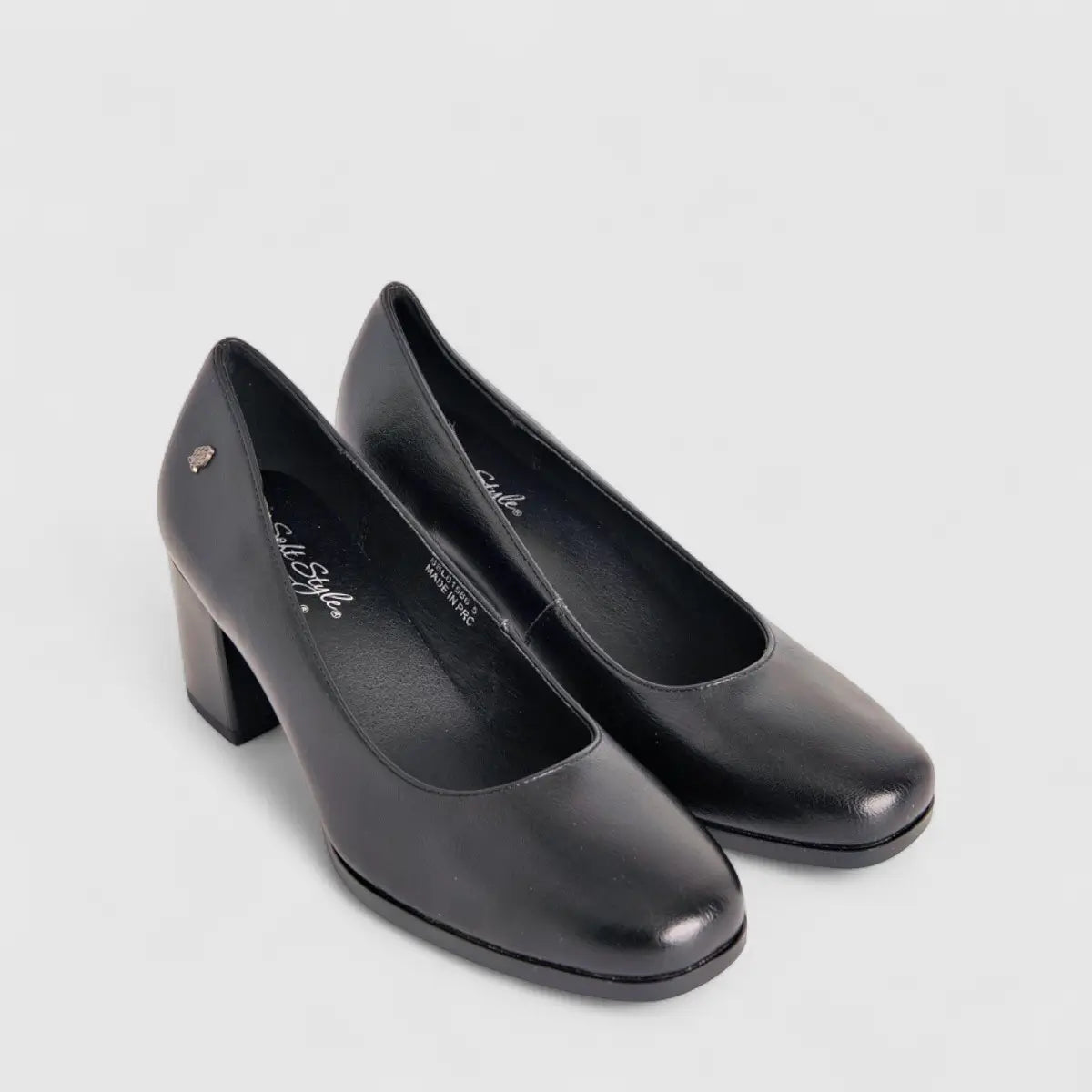 Hush Puppies Soft Style Ladies Court Shoe Vitalia SSL01586 Black SS273
