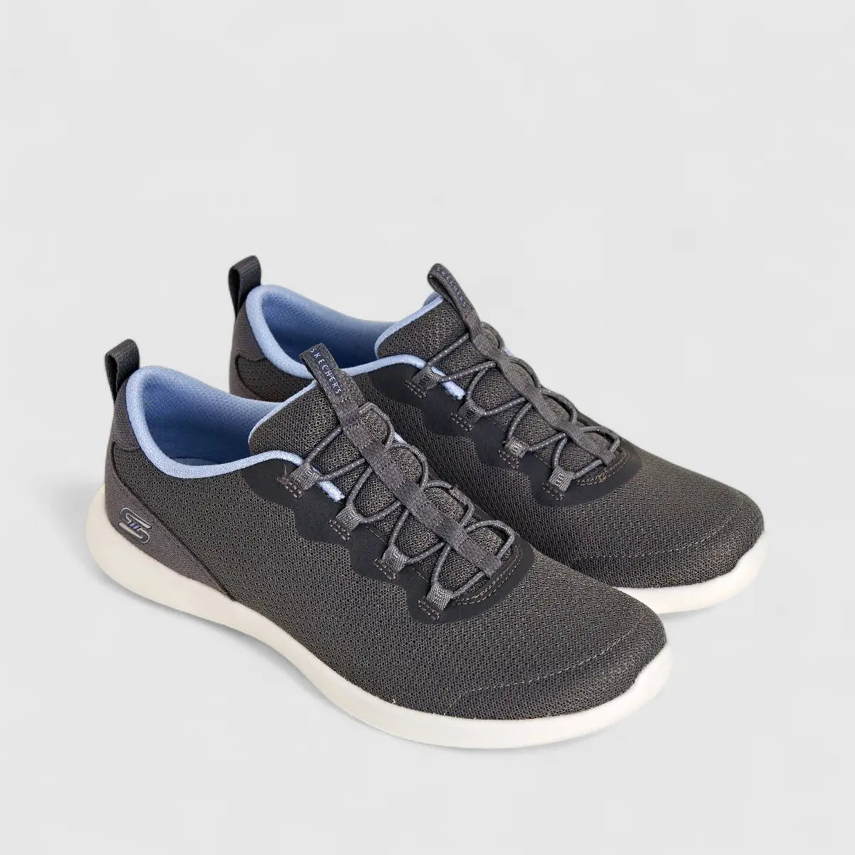 Skechers Ladies Comfort Sneaker Airy Foam 104481 Charcoal SW88