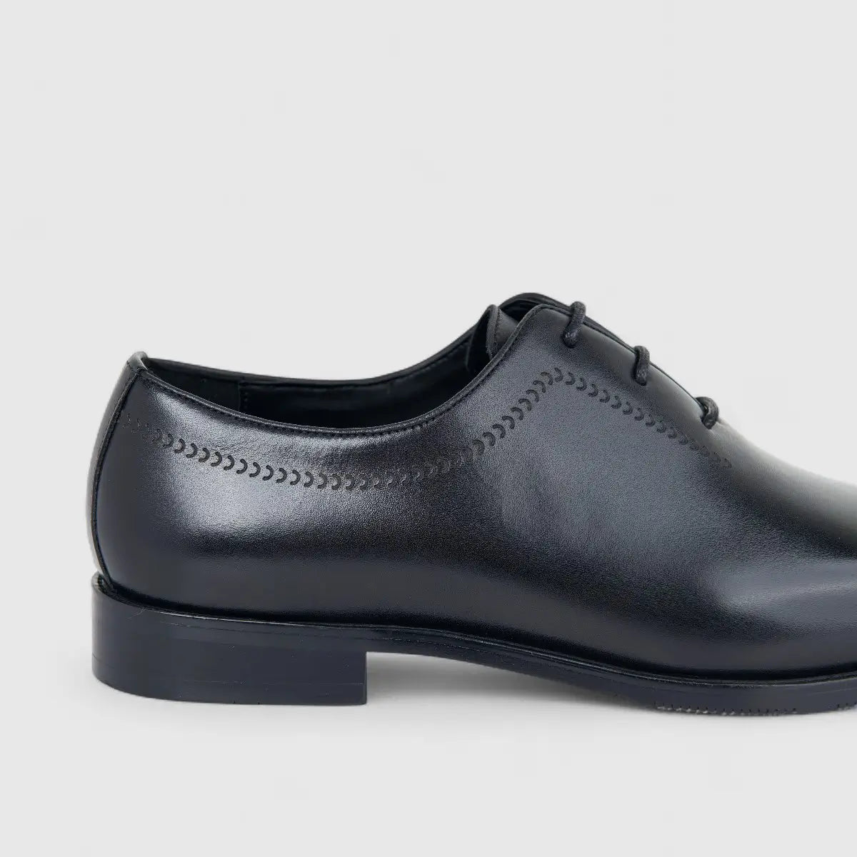 Fabino Men's (UK5 TO UK12) Leather Lace Up M3220155 Black FB8