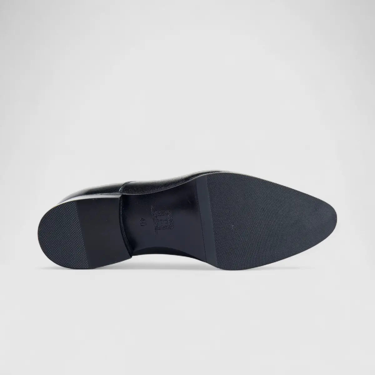 Formales Men's Leather Slip On AE503-8 Black EL126