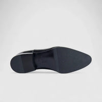 Formales Men's Leather Slip On AE503-8 Black EL126