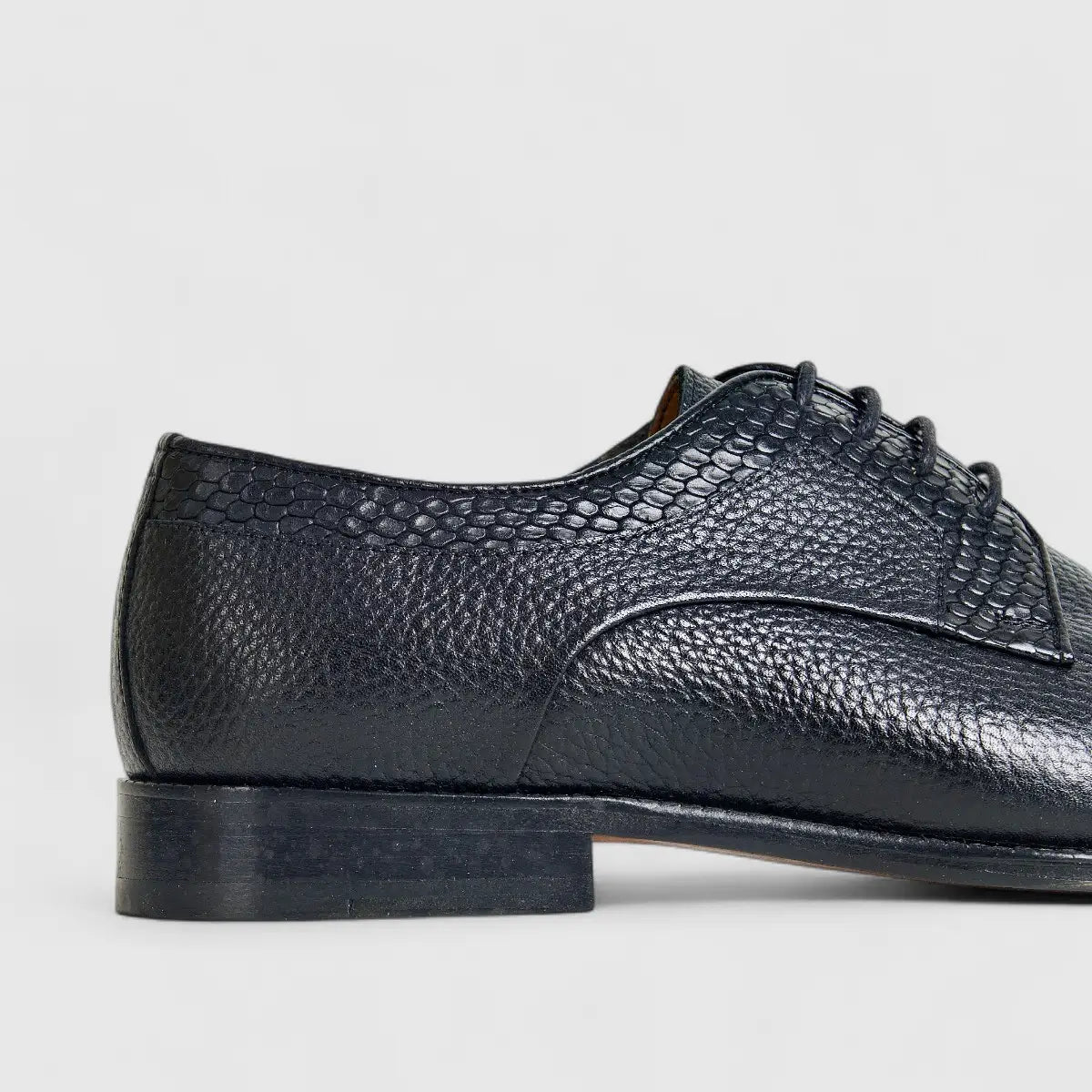 Formales Men's Leather Lace Up 0556 Black FC124