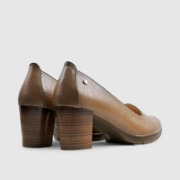 PC Dress Heel Court Shoe Beige 10623 Heels | familyshoecentre