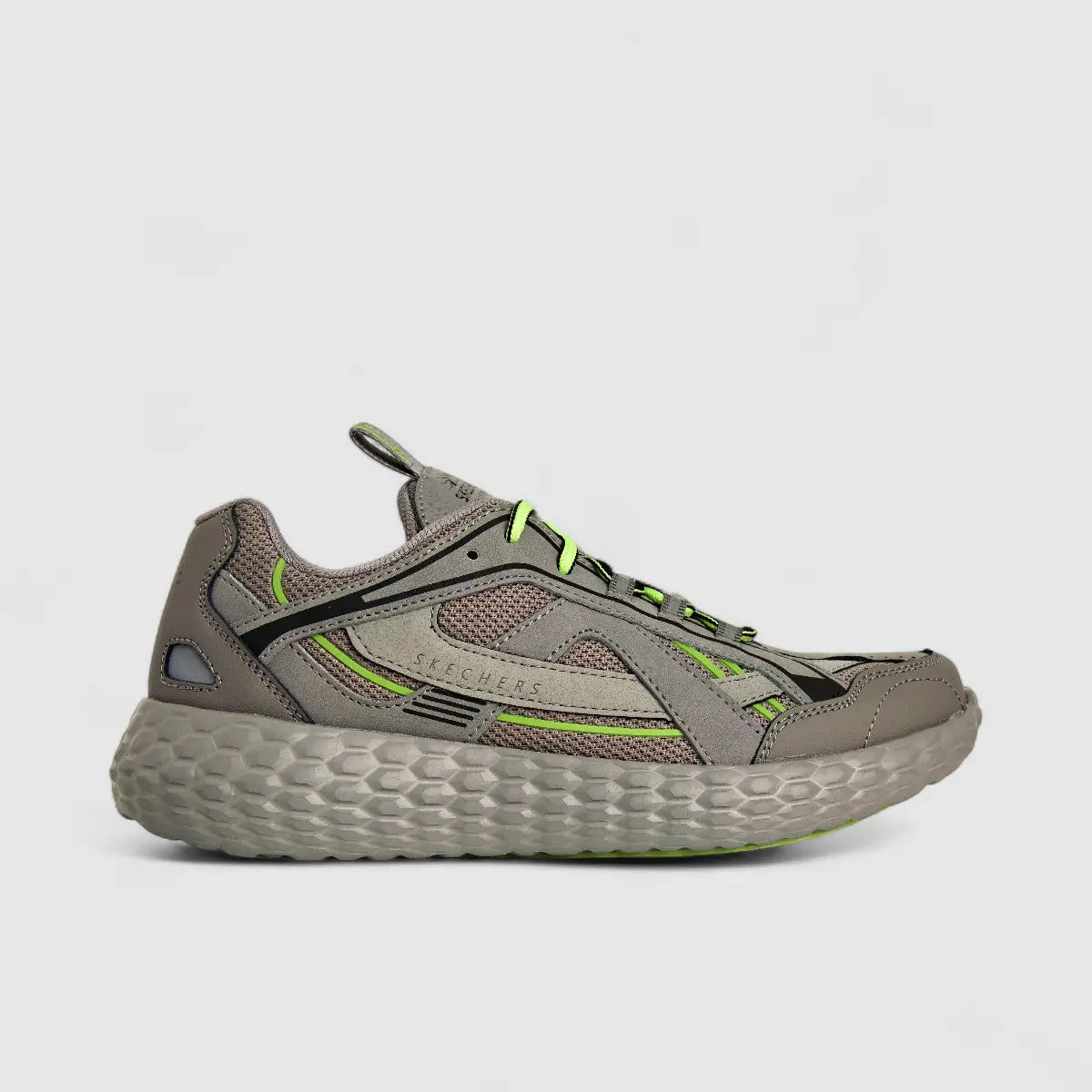 Skechers Men's Comfort Sneaker Monster Emperor 237141 Grey SM123