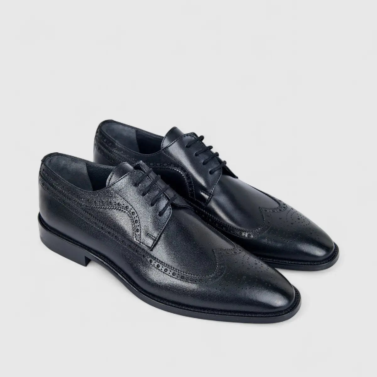 Florsheim Imperial Men's Derby Brouge Adana 2-560/001 Black EL27 Oxfords | familyshoecentre