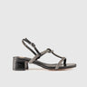 Block Heel Evening Sandal Black 01613 Heels | familyshoecentre