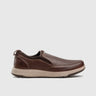 Brayden Casual Slip Ons Brown 00838 Slip-ons | familyshoecentre