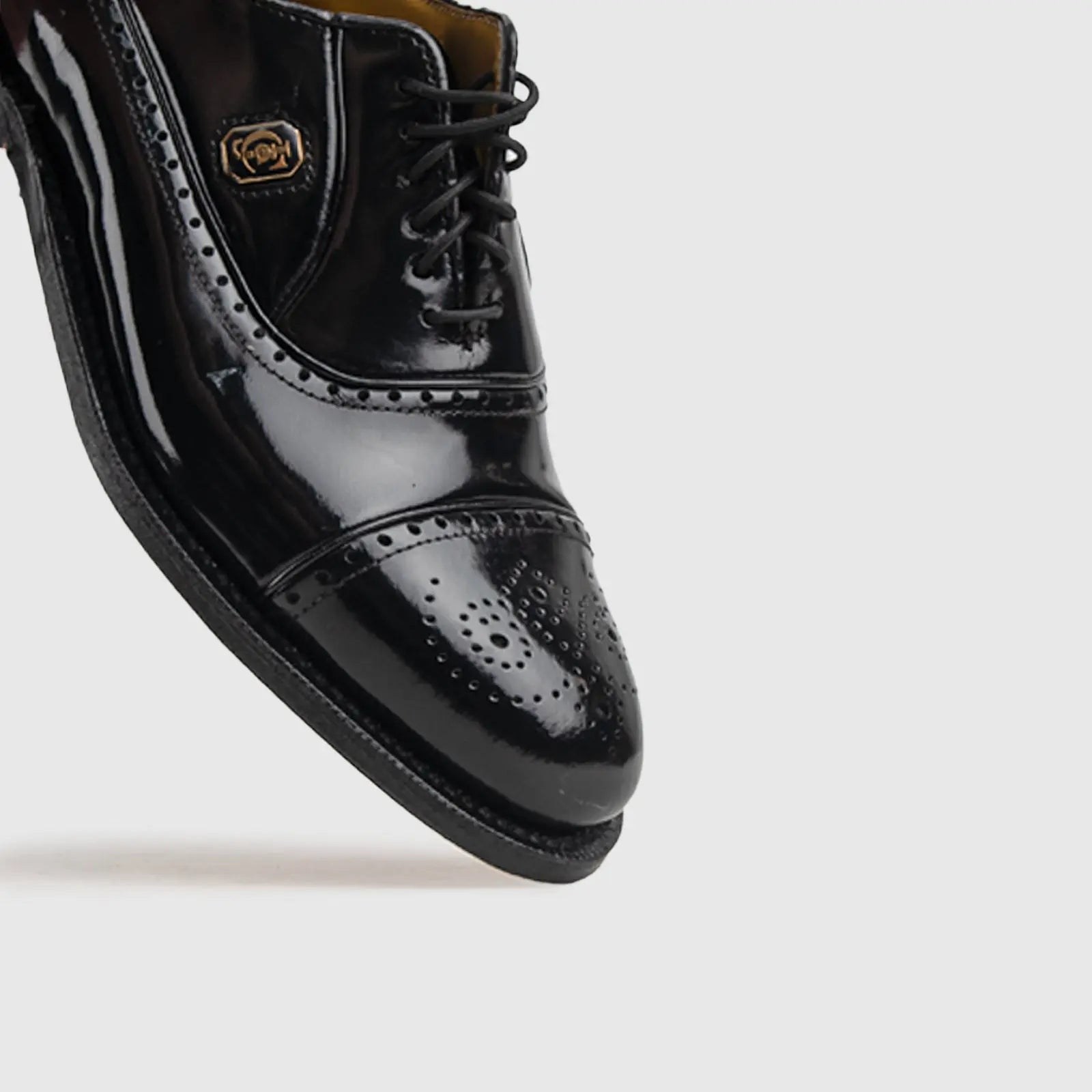 CROCKET AND JONES  - 15263 Black Gents Shoes | familyshoecentre