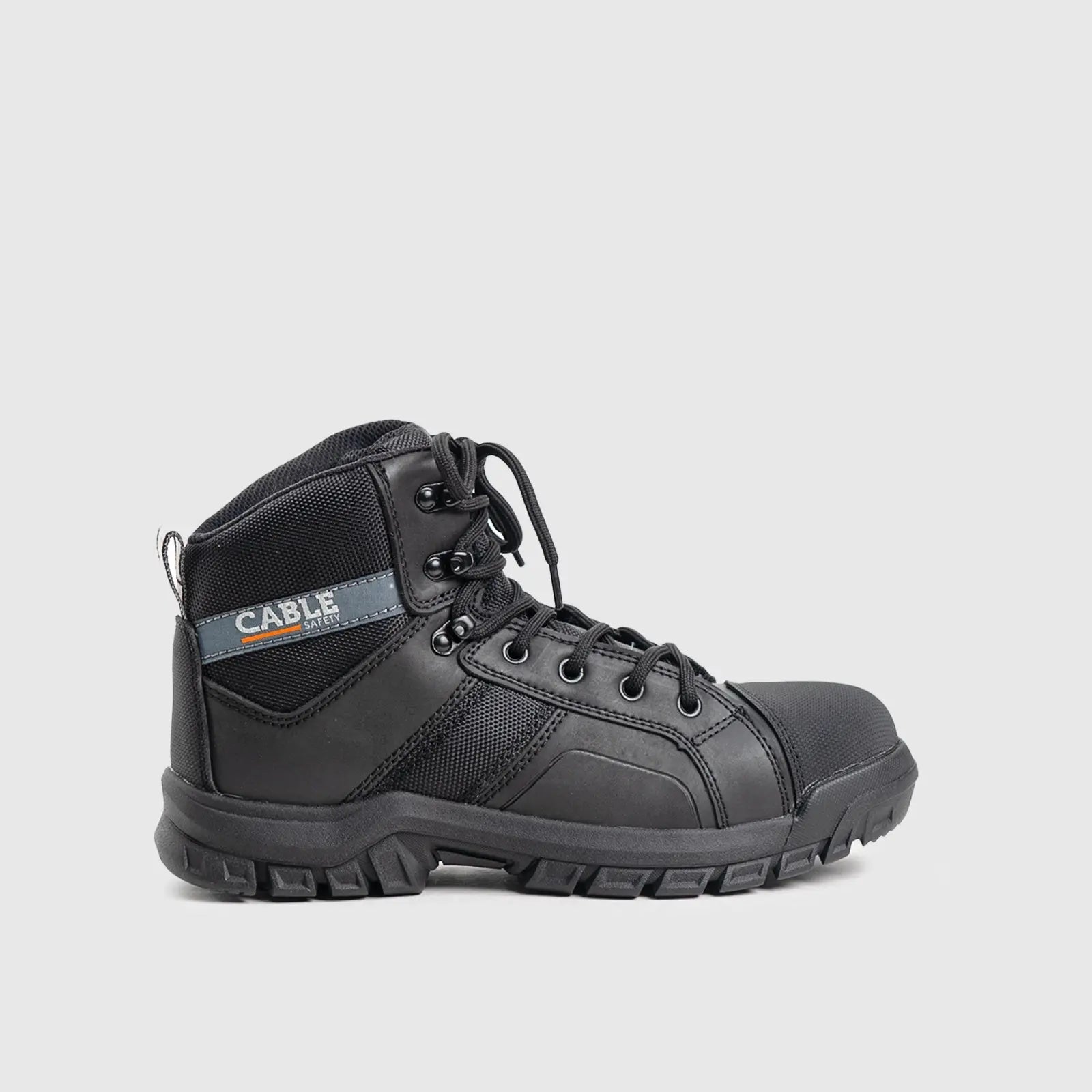 Cable Cobalt Steel Toe Black Safety | familyshoecentre