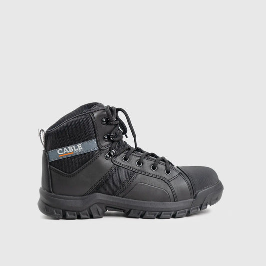 Cable Cobalt Steel Toe Black Safety | familyshoecentre