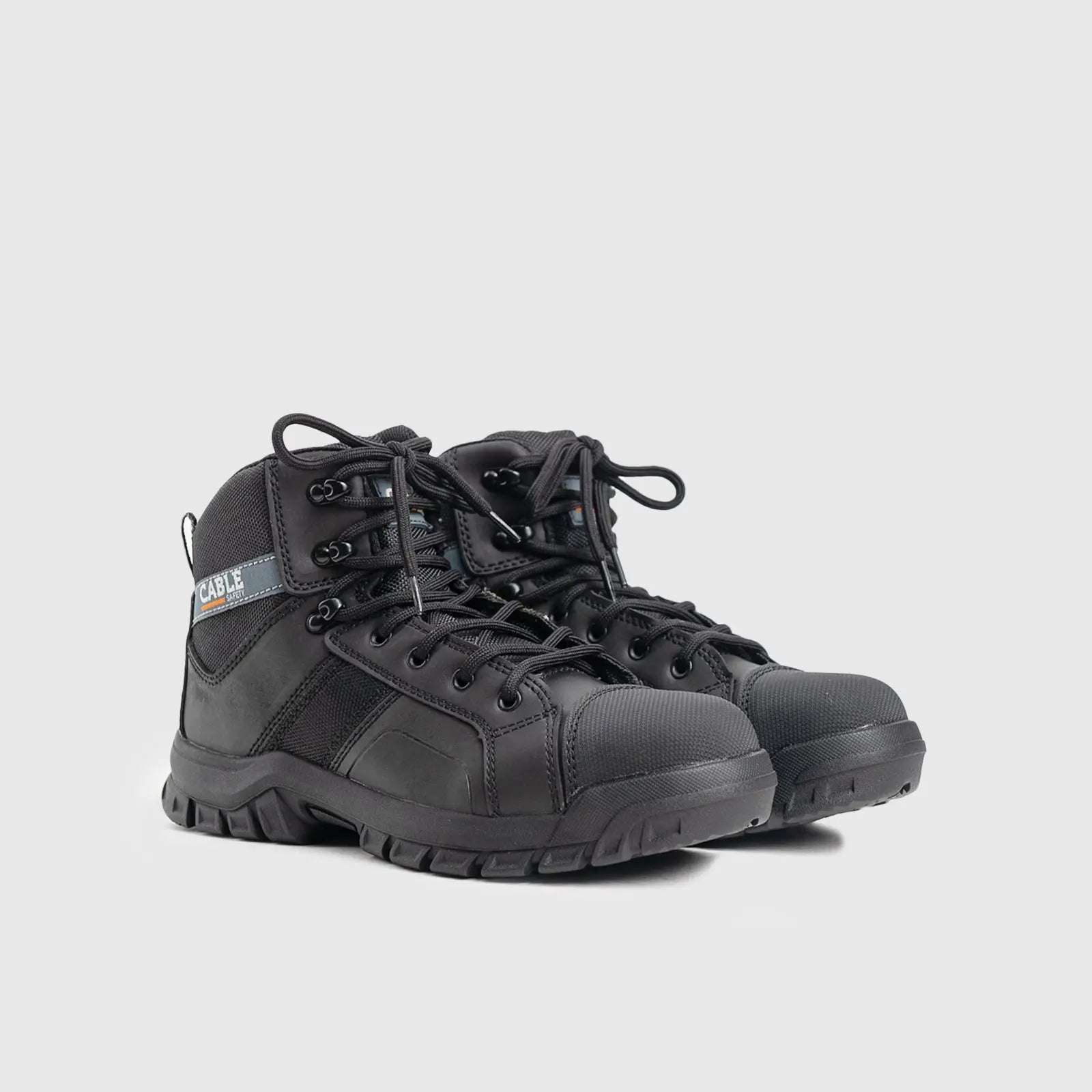 Cable Cobalt Steel Toe Black Safety | familyshoecentre