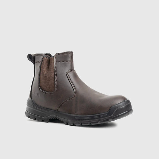 Cable Gold Safety Boot Brown Safety | familyshoecentre