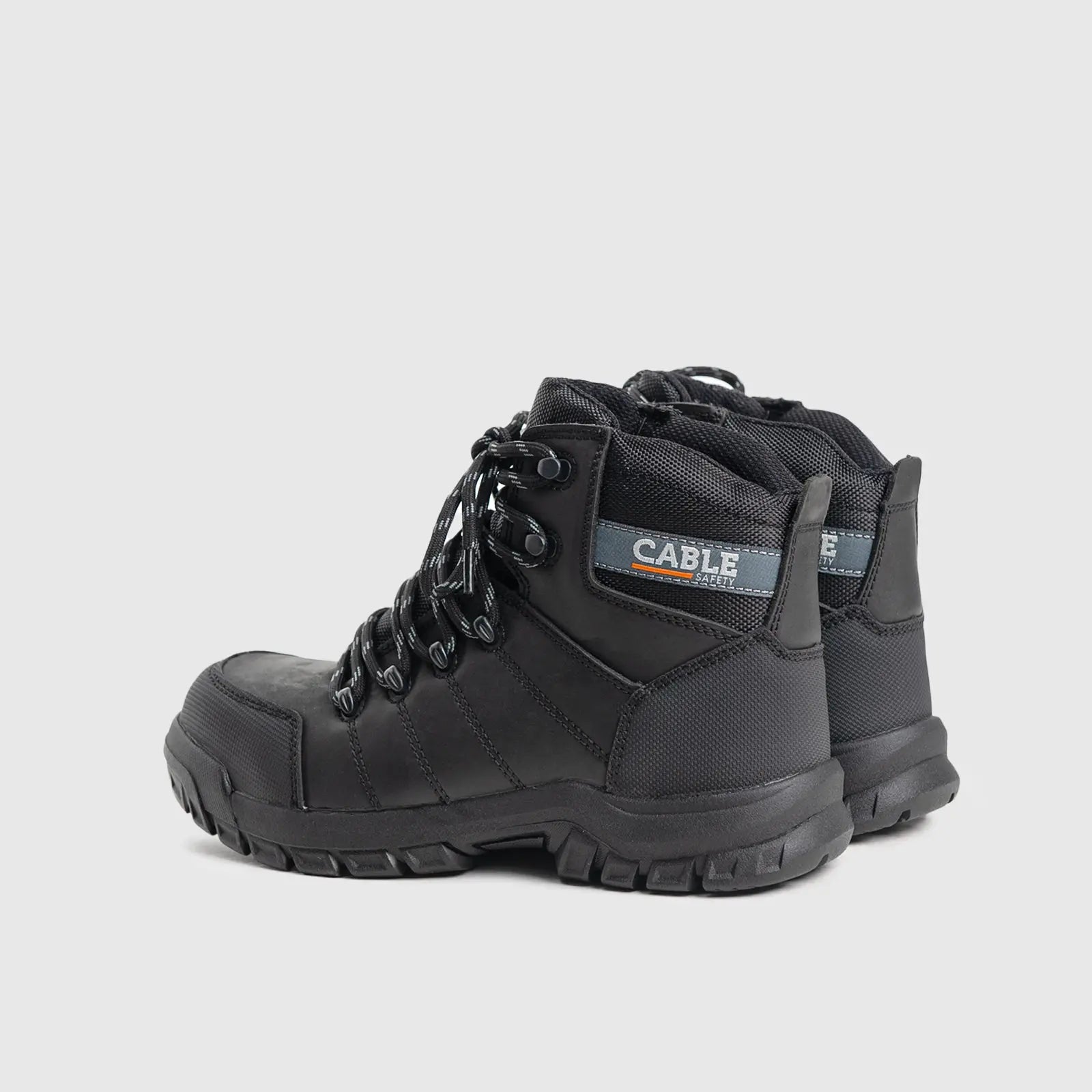 Cable Zinc Safety Boot Black Safety | familyshoecentre
