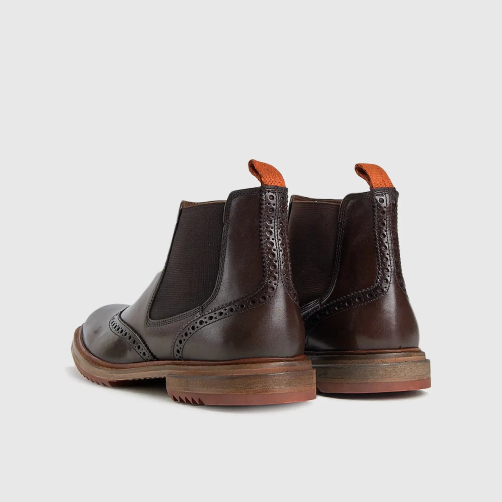 Casual Comfort Outdoor Chelsea Boots 58804 Brown Boots | familyshoecentre