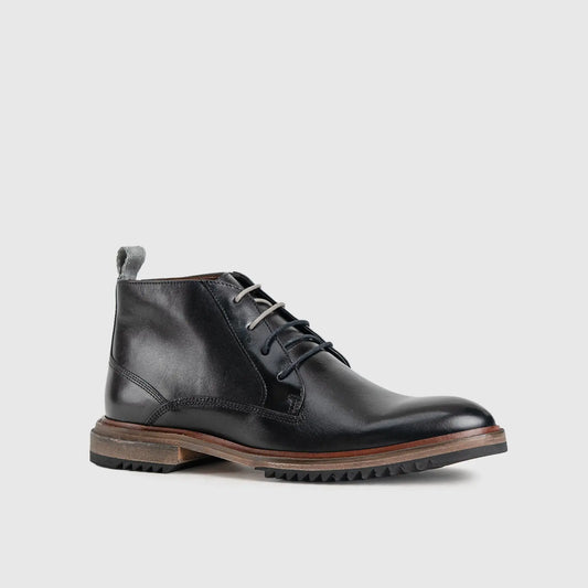Casual Comfort Outdoor Chukka Boot 58803 Black Boots | familyshoecentre