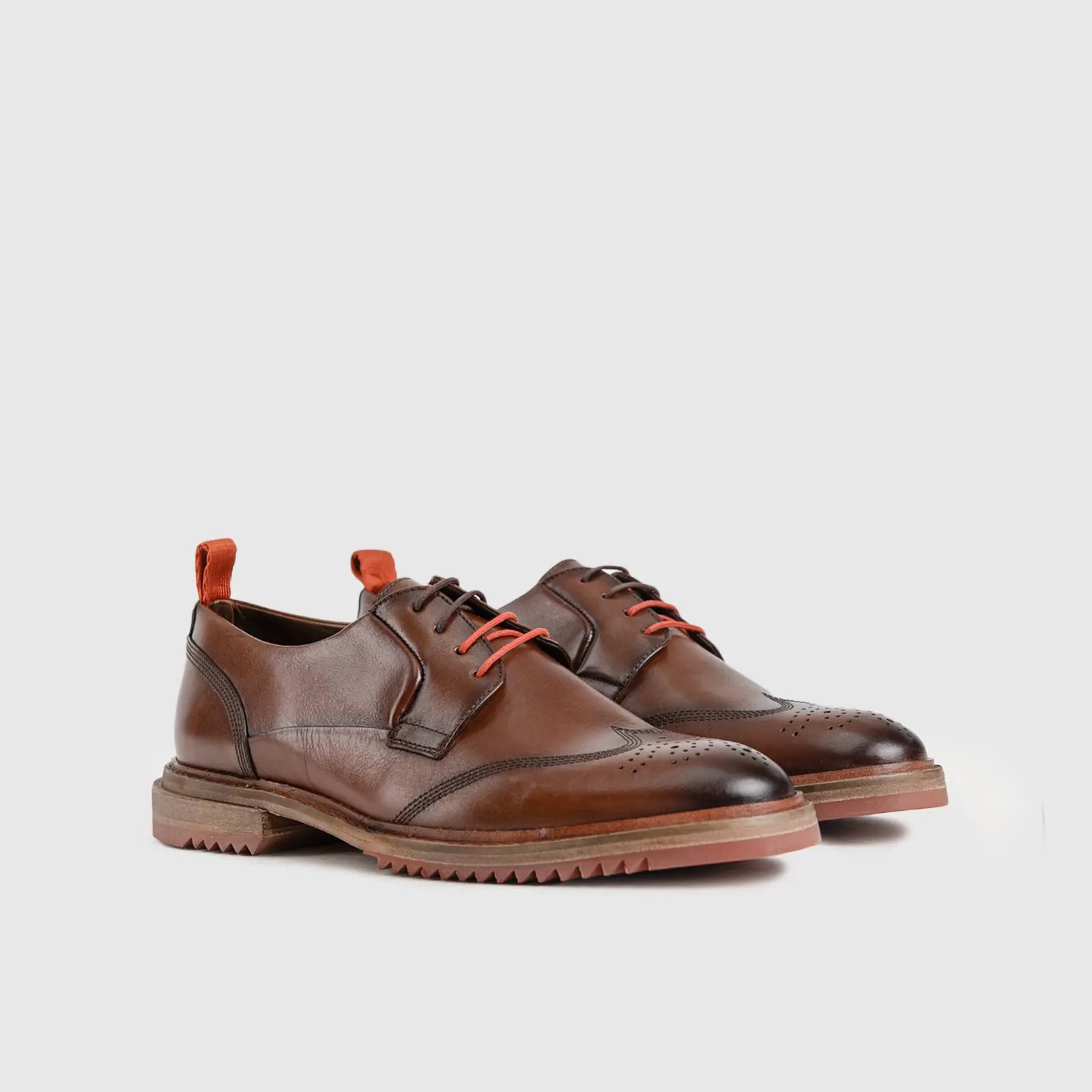 Casual Comfort Outdoor Oxfords 58800 Brown Oxfords | familyshoecentre