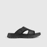 Charlie Comfort Slide Sandal Black 00878 Sandals | familyshoecentre