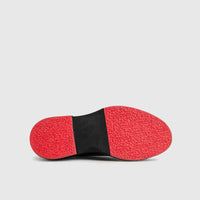 Chunky Sole Dress Loafers 9769 Black Matt Loafers | familyshoecentre
