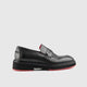 Chunky Sole Dress Loafers Black 0236 Loafers | familyshoecentre