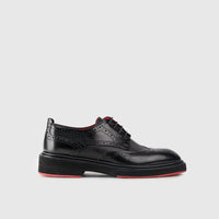 Chunky Sole Dress Oxfords 4116 Black Oxfords | familyshoecentre