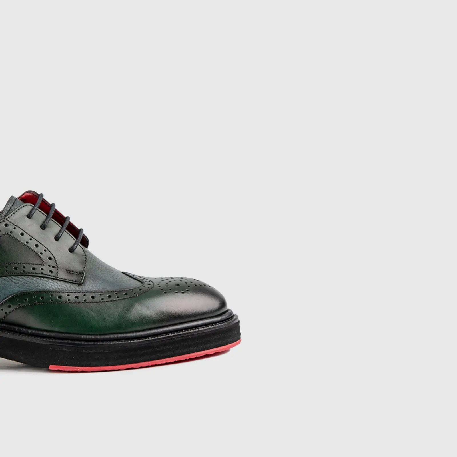 Chunky Sole Dress Oxfords Olive 4116 Oxfords | familyshoecentre