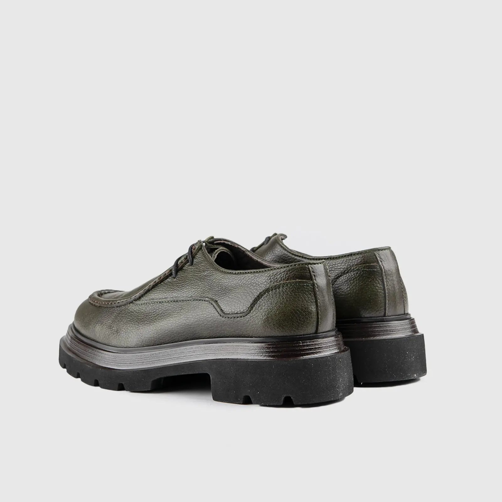 Chunky Sole Oxfords Olive 4809 Oxfords | familyshoecentre