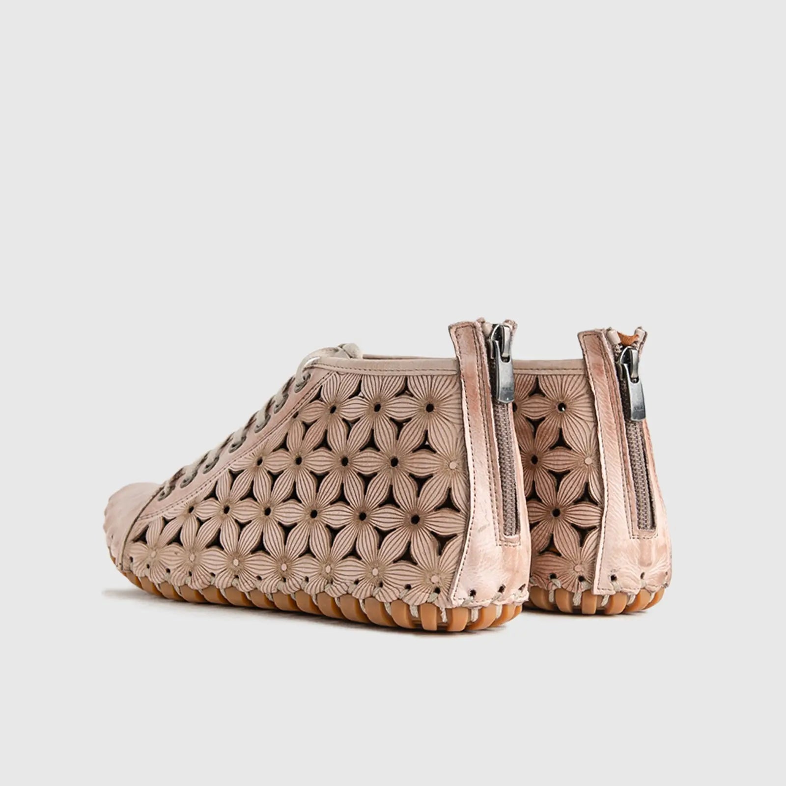 Comfort Leather Casual Boots Green 1178 Boots | familyshoecentre