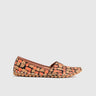 Comfort Leather Casuals 1203 Orange Multi Pumps | familyshoecentre