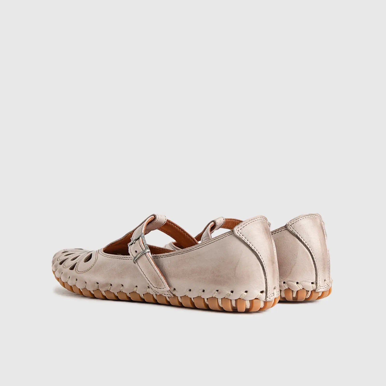 Comfort Leather Casuals 1205 Beige Pumps | familyshoecentre