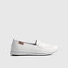 Comfort Moc Pump White 10387 Pumps | familyshoecentre