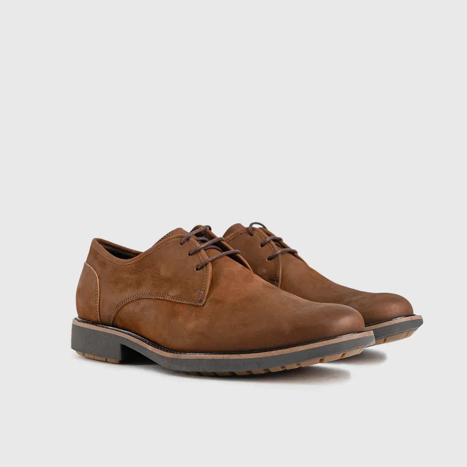 Comfort Oxfords 909001 Brown Oxfords | familyshoecentre