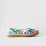 Comfort Pump White  Floral 10546 Pumps | familyshoecentre