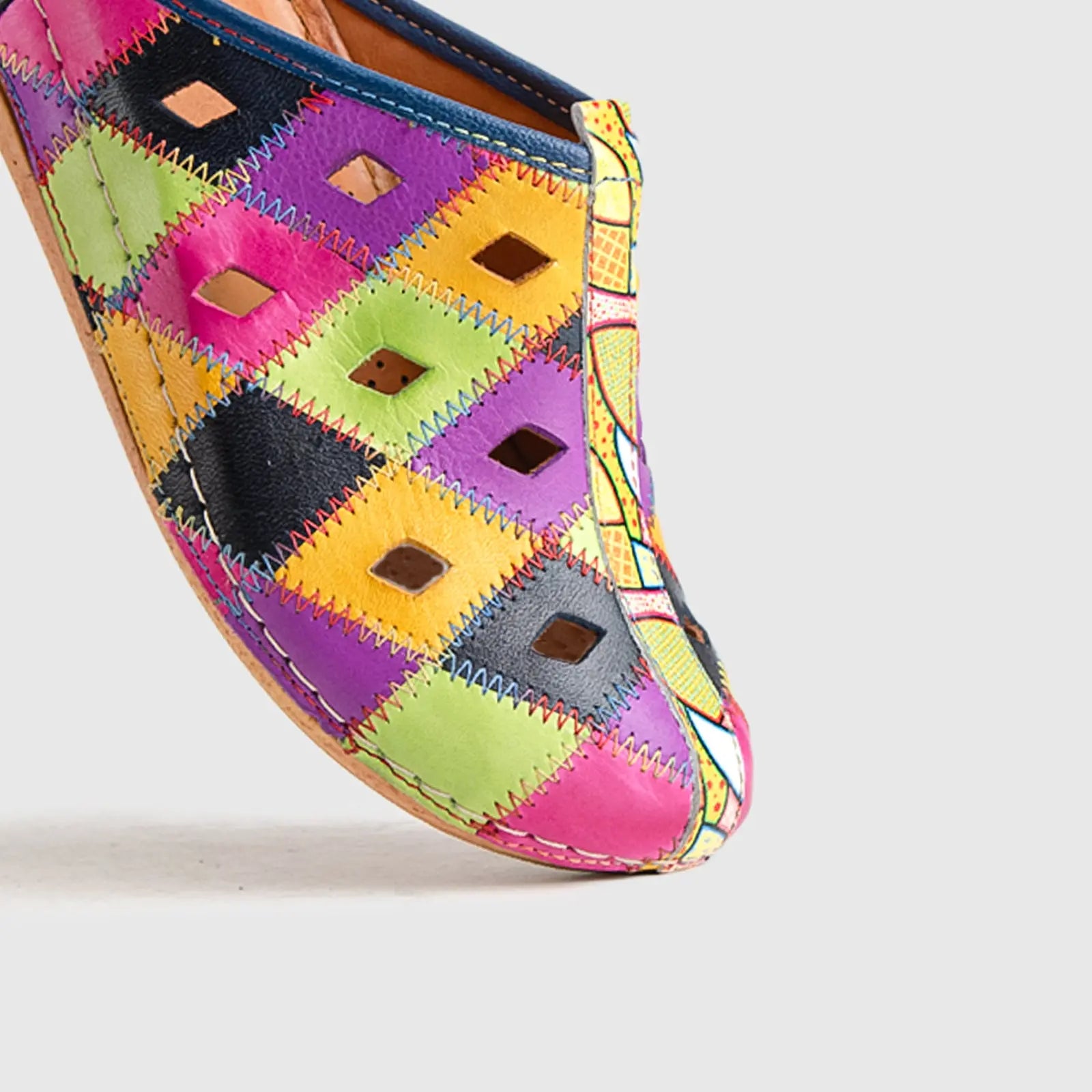 Comfort Push In 6506 Multi Sandals | familyshoecentre
