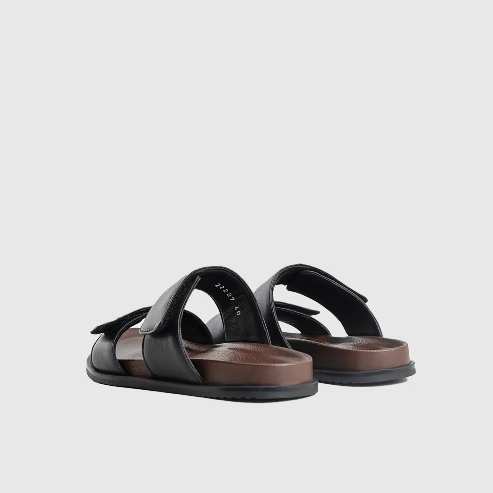 Comfort Sandals Black 22227-3 Sandals | familyshoecentre